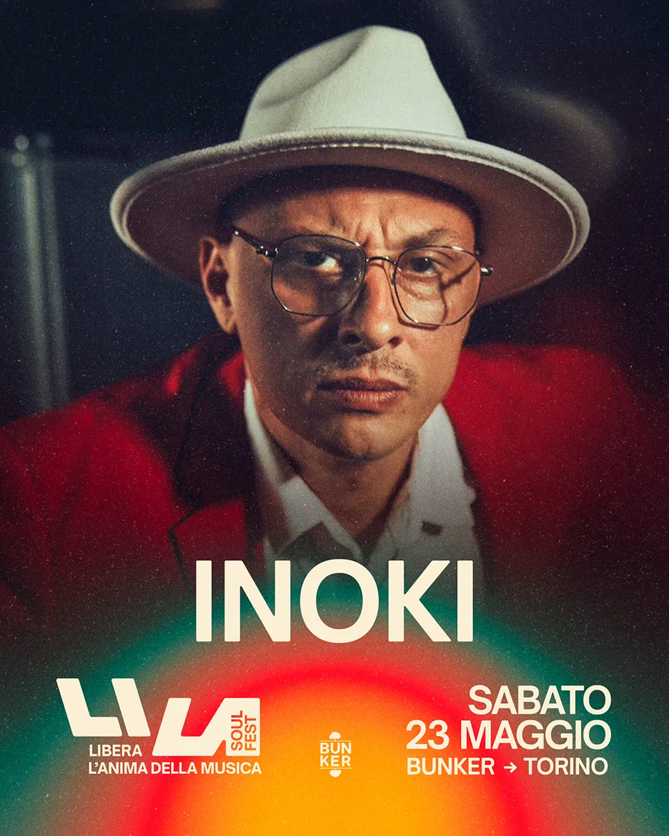 Inoki al Lila Soul Fest del 23 maggio 2026