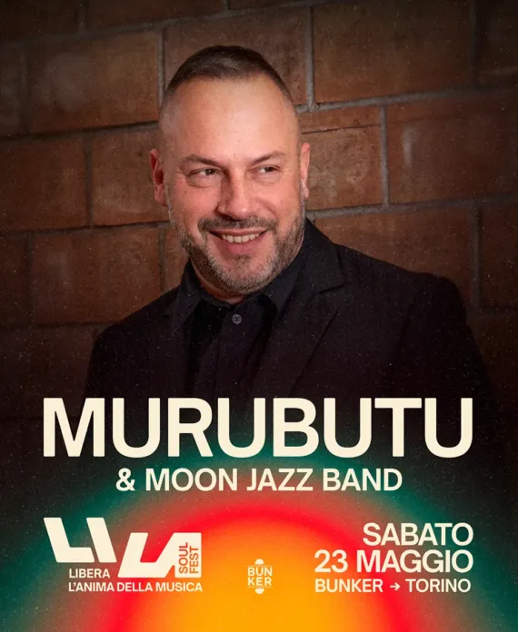 Murubutu e la Moon Jazz Band al Lila Soul Fest del 23 maggio 2026